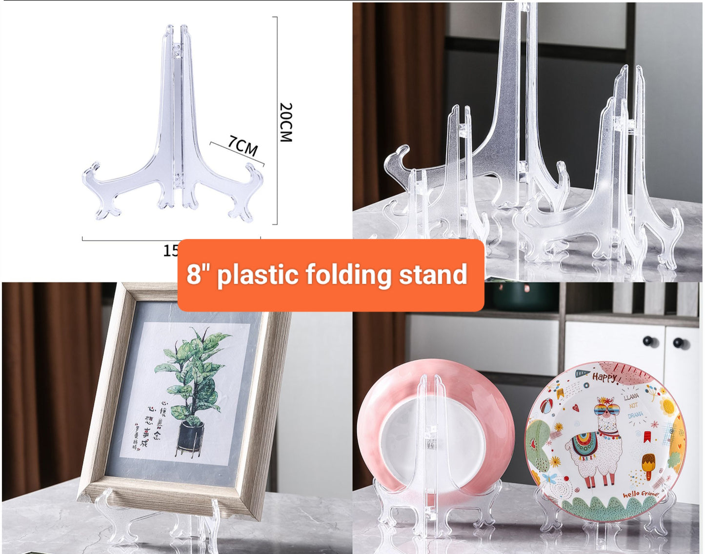Plastic folding Stand