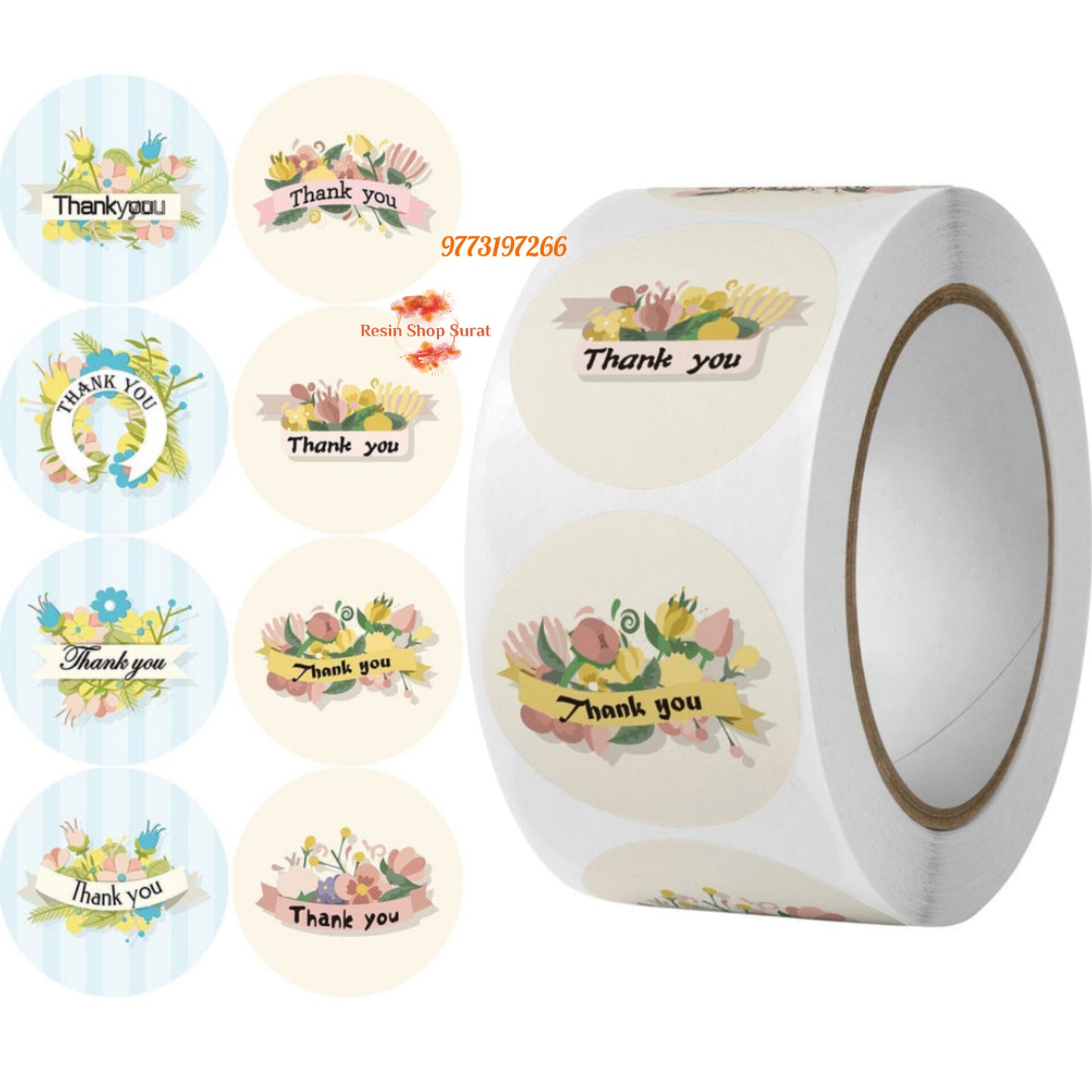 Thankyou Sticker Roll  - 63