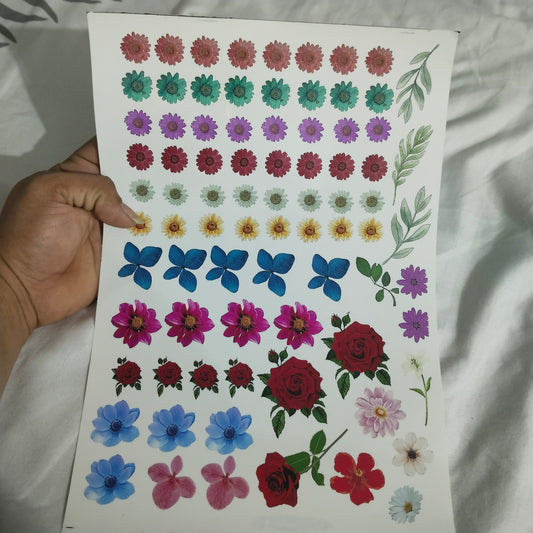 Insert sheet flower sheet 01