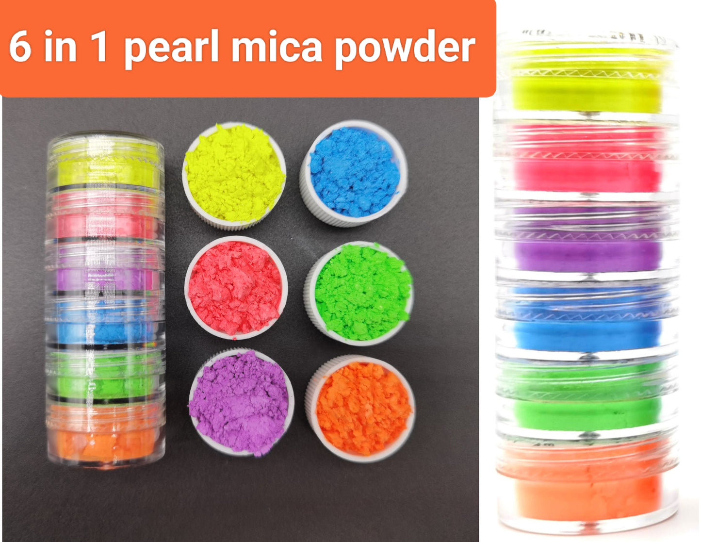 Mini Pearl Mica Powder Combo SET-A