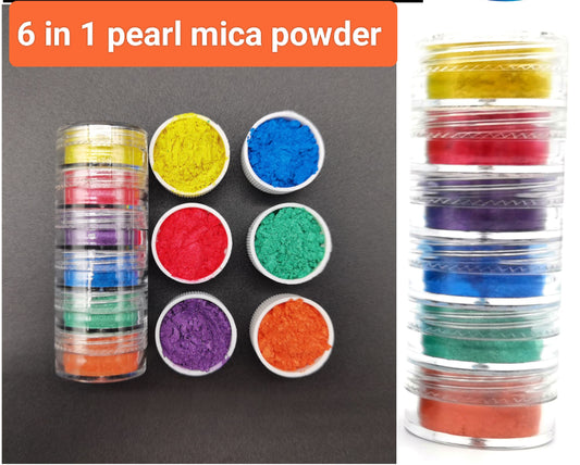 Mini Pearl Mica Powder Combo SET-E