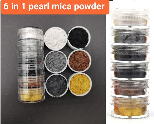 Mini Pearl Mica Powder Combo SET-H