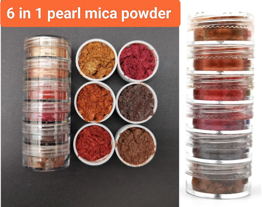 Mini Pearl Mica Powder Combo SET-I