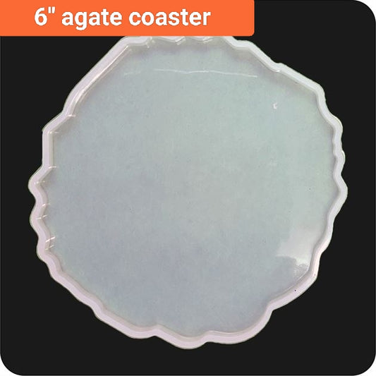 6" Inch Agate Mould For Resin coaster