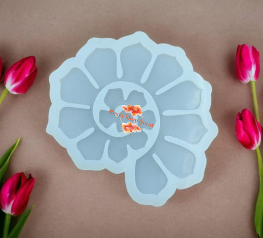 5" 3D FLOWER DESIGNS MOULD