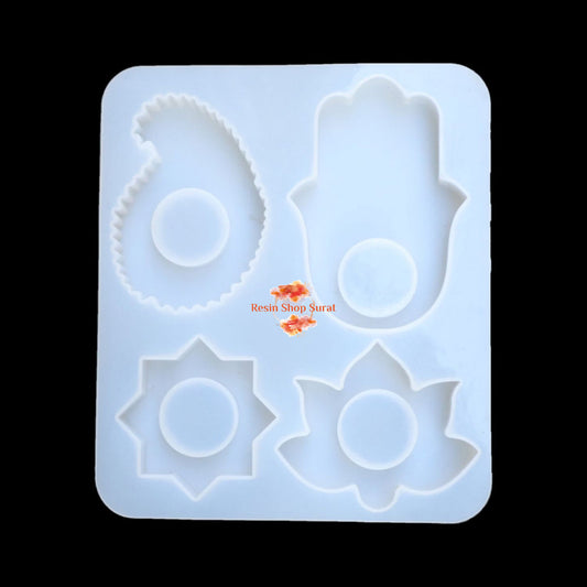 4 Cavity T-Light Holder Mould