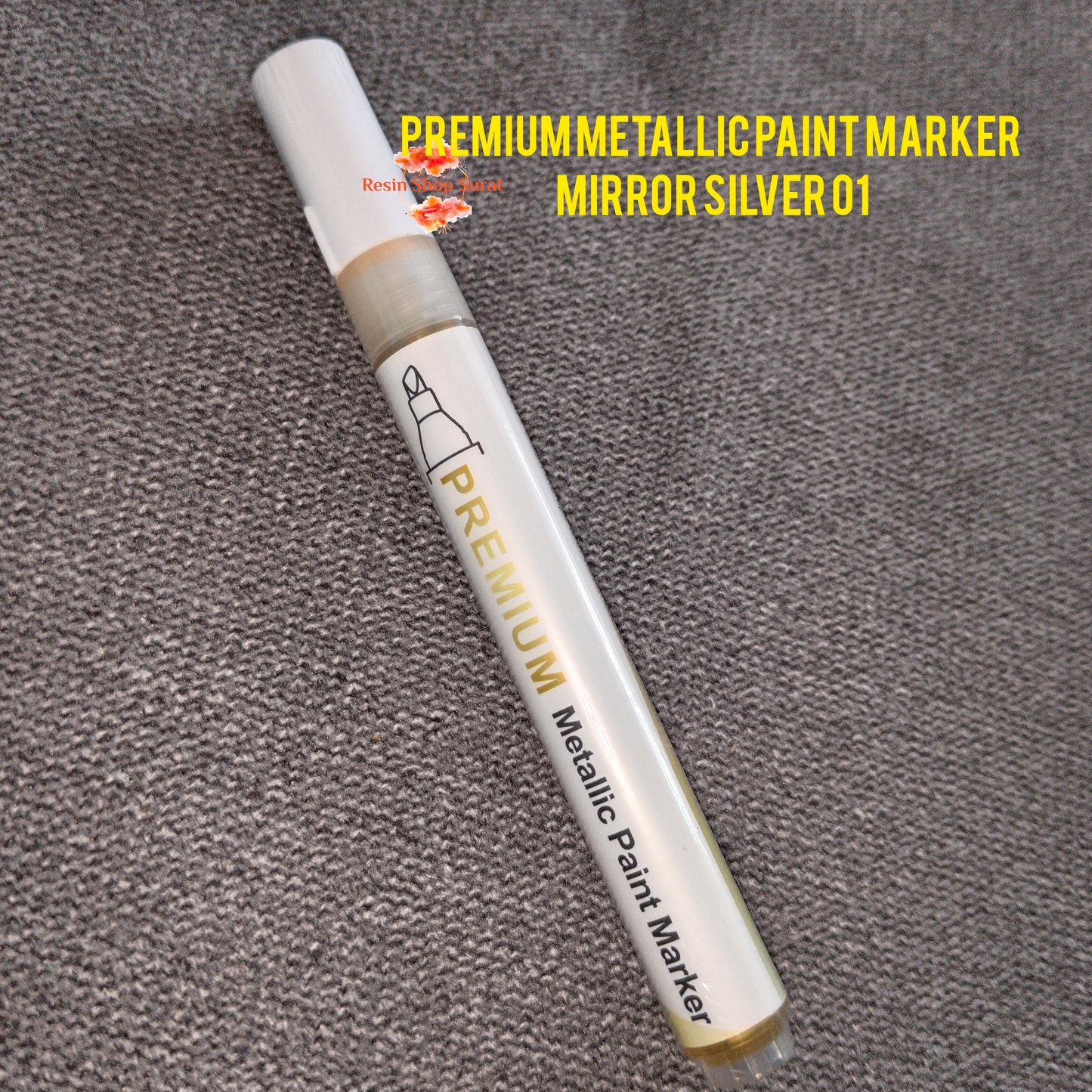 Premium Metallic Paint Marker MIRROR SILVER 01