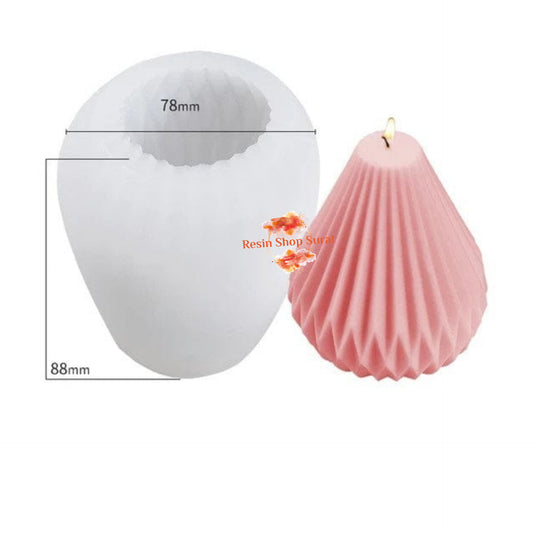 Pear Shaped Candle Mould