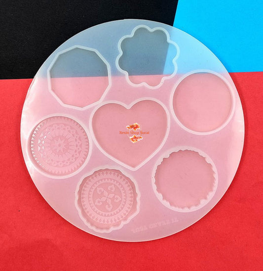 7 Cavity Pop Socket, Pendant & Keychain Mould