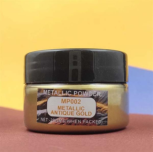 Antique Metalic Gold Powder - 20 Grm