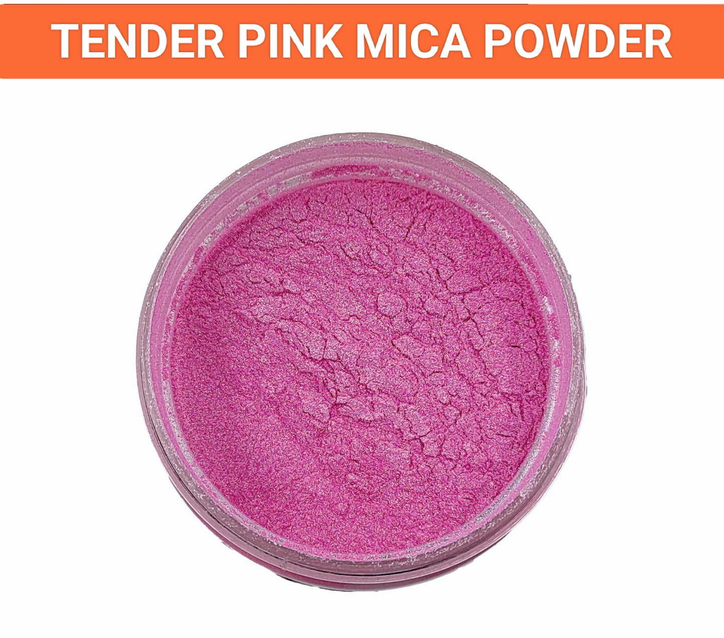 Tender pink pearl pigment (Mica powder)