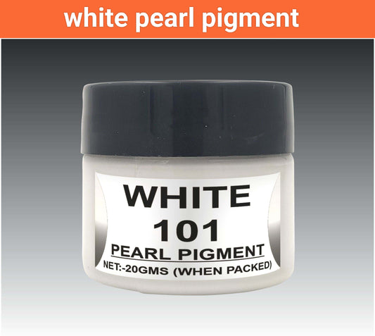 White pearl pigment (Mica)  RESIN PASTE PIGMENT