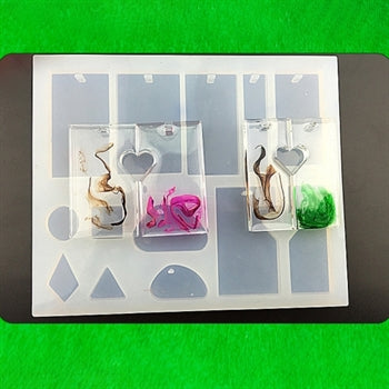 13 in 1 pendant and keychain Photo Mould