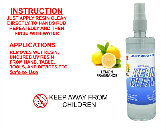 Resin cleanserOur Resin Cleanser are Skin Safe.