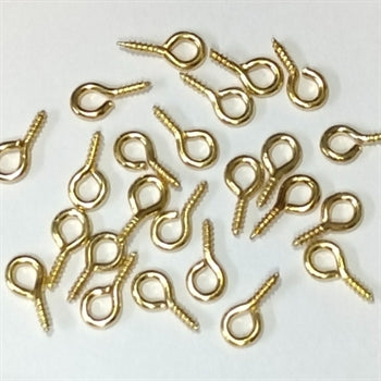 Gold Eye Hook/Screw