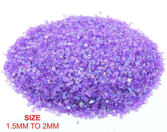 Small Glass Granules (VIOLET colour)